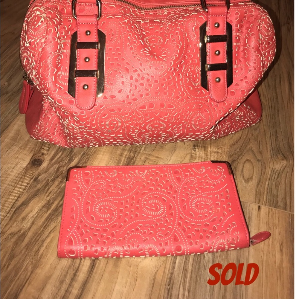 ALDO PURSE AND WALLET SET